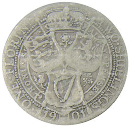1 флорин 1901 года Великобритания