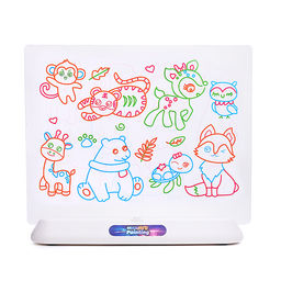 Доска для рисования "Волшебство света" в коробке