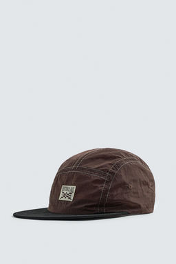 GORRA VISOR PLANO PARCHE / Marr?n - Zara фото 3