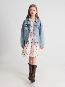 ACOOLA / Платье детское для девочек Kaity разноцветный  фото 6