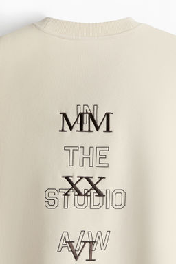 Sudadera con motivos estampados Oversized Fit - H&m фото 3