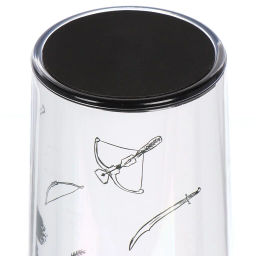 Термокружка нерж. сталь, пластик, 0.42 л, , Захватывать мир, колба нерж., FD-06-17 (449147) /DANIKS/  фото 5