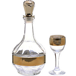 MS134+500-88 Набор 7пр графин 0.5л/рю-60мл (х4)