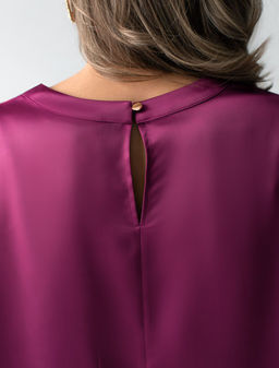 D29.279 Блузка женская бургунди