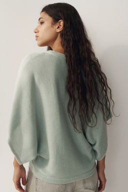 Top de punto con mangas murci?lago - H&m фото 4