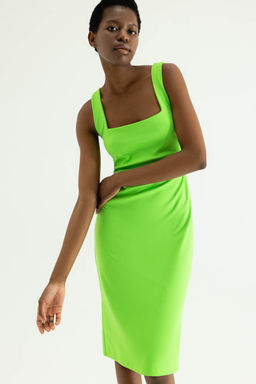 Платье-миди облегающего покроя - Incity фото 4