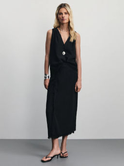 Юбка миди на запах / Zarina