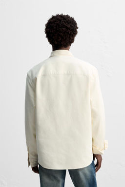 BRUSHED COTTON SHIRT - Zara фото 3