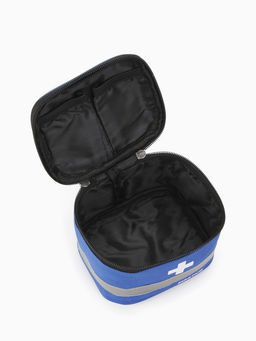 Косметичка-аптечка на молнии, на подкладке, с ручкой, с принтом Firstaid, синяя - Simaland фото 6