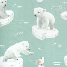 Постельное белье Снежок (поплин детский) 1,5 сп./Пододеяльник: 1 шт. - 215*145; Простыня: 1 шт. - 214*150; Наволочка: 2 шт. - 70*70; Поплин детский - Артпостель фото 3