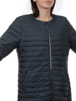 K-528 DK. GREEN Куртка демисезонная стеганая женская (70 гр. холлофайбер) - Fashion фото 2