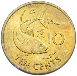 Монета 10 центов 2003 года Сейшелы