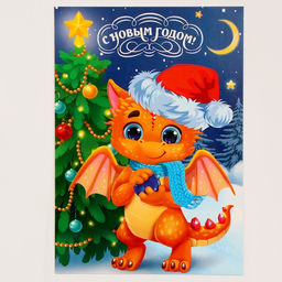 Аппликация перьями и стразами «Дракоша», 14,8 х 21 см