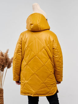 Полупальто Руди горчичный - Yollochka фото 9