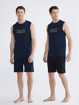 Slim Fit Erkek Pijama Alt ?ort 2li