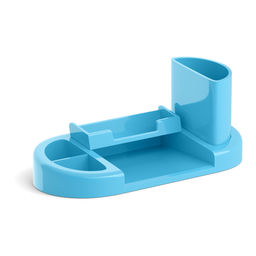 Цена за 1 шт. Подставка настольная пластиковая ErichKrause® Harmony, Pastel, голубая