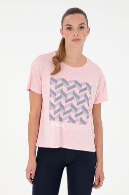 Женская футболка с пудрой Неожиданная скидка в корзине