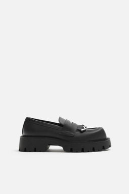 CHUNKY FRINGED LOAFERS - Zara фото 2