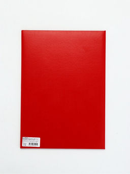 Папка адресная бумвинил А4 (пухлая) "Выпускнику" красная