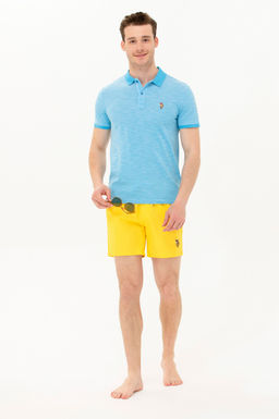 Мужские желтые морские шорты - U.s. polo assn фото 11