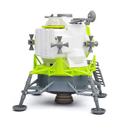 Космический корабль "Апполон и космо мобиль" в коробке