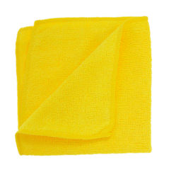 Салфетка из микрофибры 35*35см 250гр/м2 Желтая