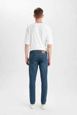 Pedro Slim Fit Джинсовые брюки узкого кроя с нормальной талией и узкими штанинами - Defacto фото 6