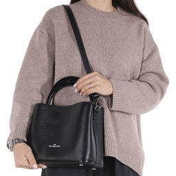 Сумка 2306Y black Polina&Eiterou