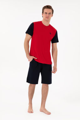 Erkek K_rm_z_ Pijama Tak_m_ Sepette S_rpriz _ndirim - U.s. polo assn фото 4