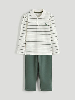 Polo Yaka Erkek ?ocuk Ti??rt ve Pantolon