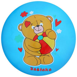 Мяч детский ZABIAKA Мишка с мячом, d=22 см, 70 г, цвет МИКС фото 4