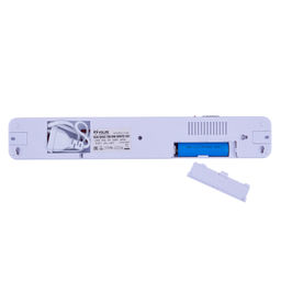 ULR-Q402 5W/DW WHITE S01 Светильник светодиодный аварийного освещения. Наклейка ВЫХОД. Дневной свет (6500K). Встроенный аккумулятор AC/DС. Корпус белый. ТМ Volpe.