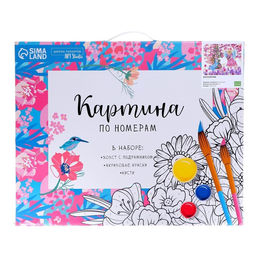 Картина по номерам на холсте с подрамником Ангелочки 4050 см - Школа талантов фото 3