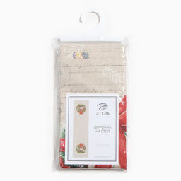 Дорожка на стол Этель Новогоднее настроение 40х147 см, 100% хл, саржа 190 гр/м2  фото 3