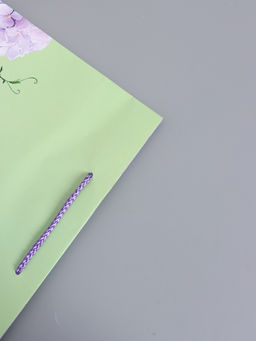 Пакет подарочный ламинированный «Цветы», 26×12×32 см