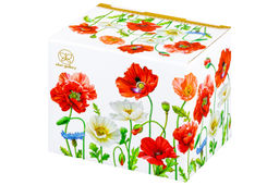 Кружка 380 мл 12,3*9*9 см Маки NEW BONE CHINA - Elan gallery фото 16