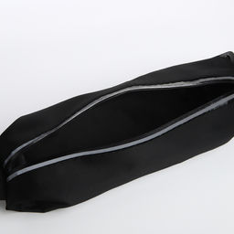 Сумка поясная на молнии, светоотражающие элементы, цвет чёрный - Simaland фото 5