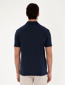 Lacivert Slim Fit Ti__rt