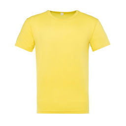 Футболка мужская Collorista, плотность 145 г/м², цвет желтый, размер 42-44