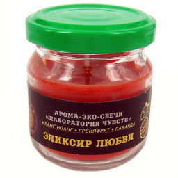 Эко-свеча "Эликсир любви" 6,5х5,5 см