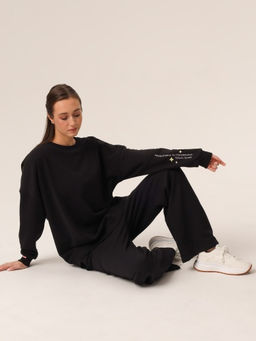 MY Свитшот жен. О-вырез вышивка рукав (Каждый день...) СО009  фото 15