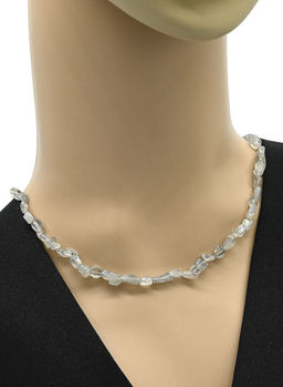 Чокер из лазурита галтовка, 40см - Радуга камня фото 5