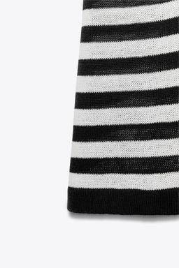 OVERSIZED KNIT SHORT SLEEVE TOP - Zara фото 9