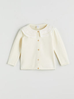 Bebe Yaka Ajurlu K?z Bebek Triko H?rka