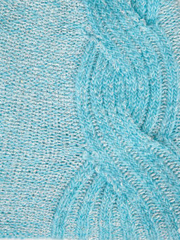 Шапка жен. шерсть+акр LB-N88004 l.blue - Labbra фото 9