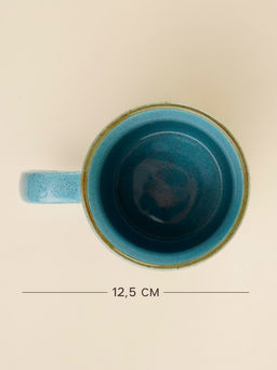 Кружки SL Home Аззура, 400 мл, набор 2 шт., фарфор, голубые