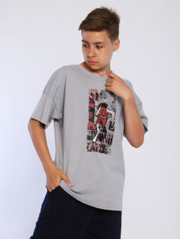 Футболка "Данк" светло-серый