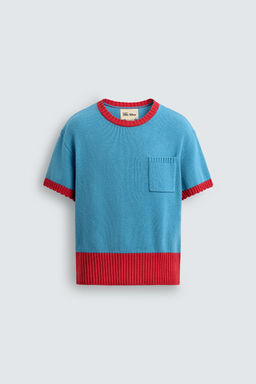 CONTRAST KNIT T-SHIRT HARRY LAMBERT FOR ZARA X DISNEY