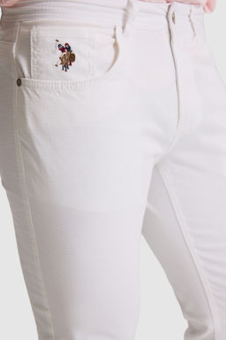 Erkek Beyaz Kanvas /Chino Pantolon - U.s. polo assn фото 6