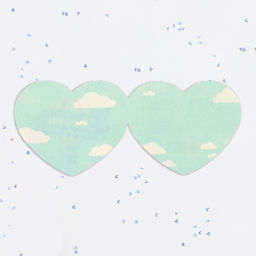 Цена за 10 шт. Валентинка открытка двойная Любви до облаков воздушный шар - Дарим красиво фото 3